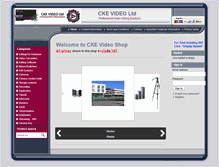 Tablet Screenshot of ckevideo.co.uk